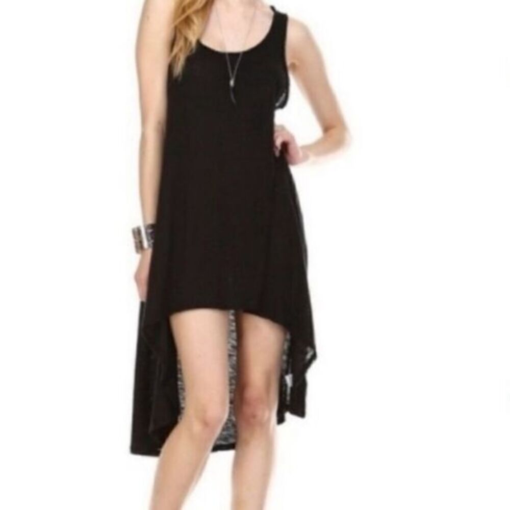 Sleeveless High Low Dress - Picture 4 of 12